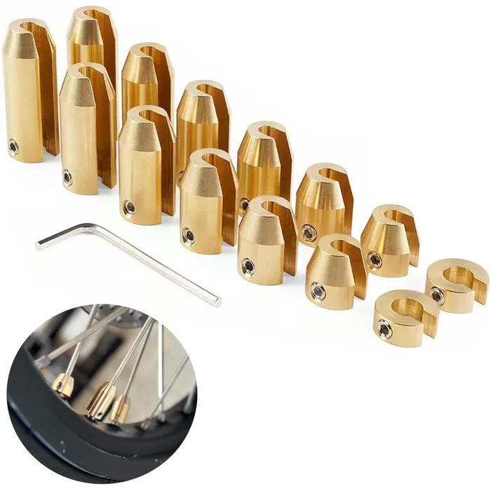 Wheel Weights for Spokes – 14 Pack Spoke Wheel Weights to Balance Wheels – Universal Fit
