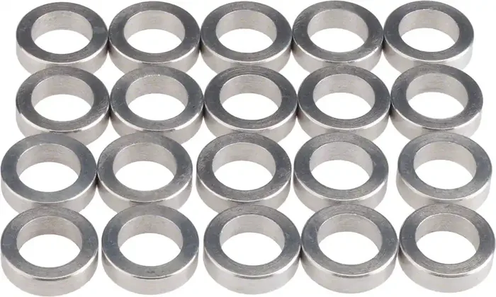 Wheels Manufacturing 3.5mm Aluminum Chainring Spacer Bag of 20 Adjusts Chainline