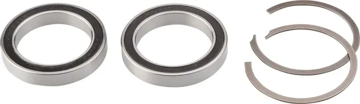 Wheels Manufacturing BB30 Angular Contact Bearing and Clip Kit 2 Sealed Bearings