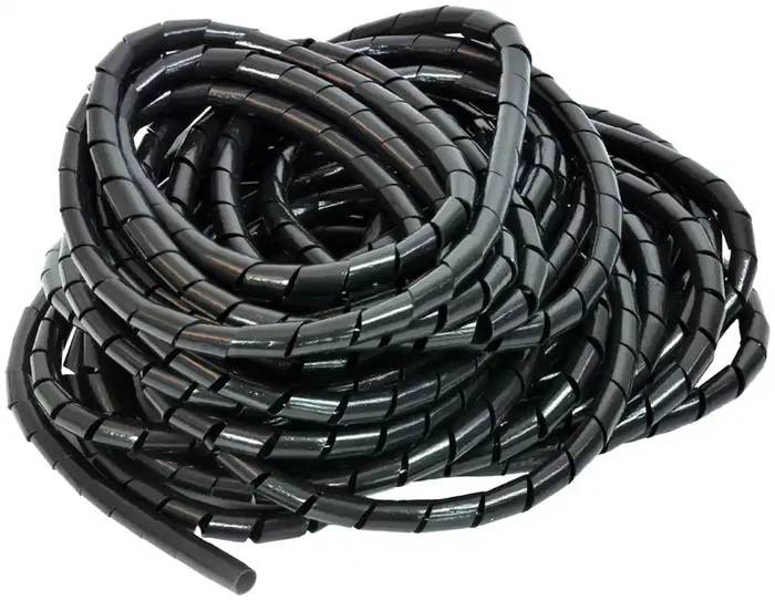 Wheels Manufacturing Cable Wrap – Black, Flexible Cable Management Solutions for Bikes, Protecting Shifting, Braking & Electronic Cables in 1m & 10m