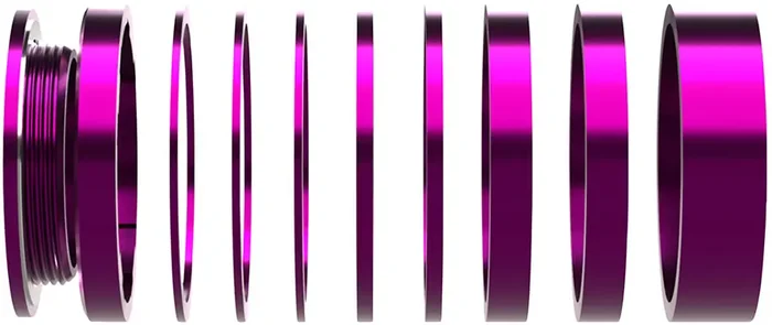 Wheels Manufacturing SOLO-HG Single Speed Conversion Kit – For HG Style Hubs, Purple