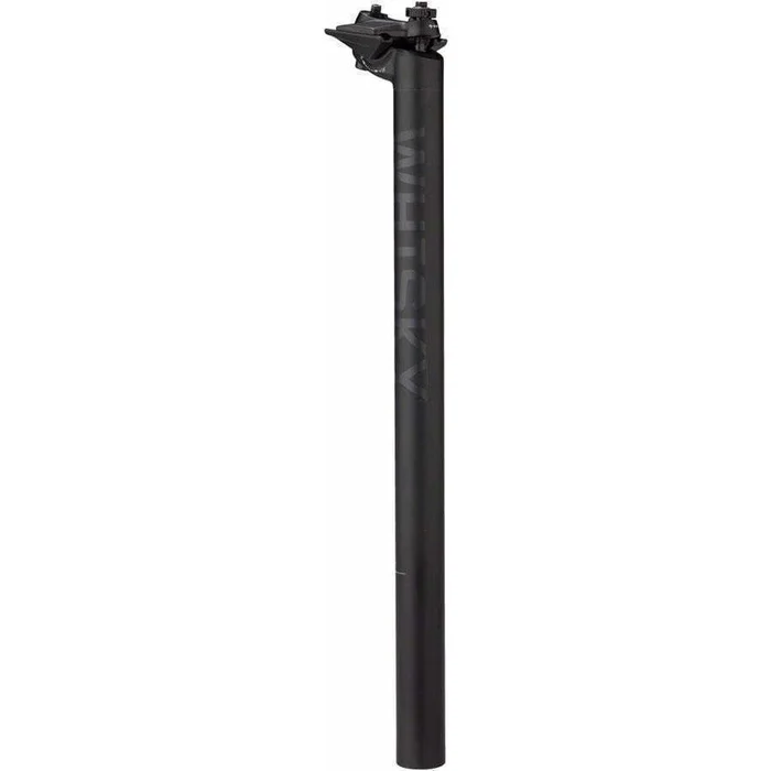 Whisky Parts Co. WHISKY No.7 Alloy Seatpost – 27.2 x 400mm, 18mm Offset, Matte Black