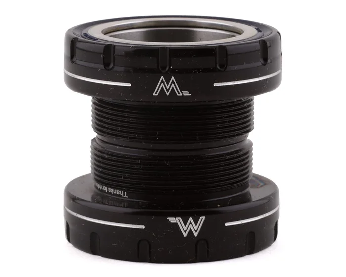 White Industries External BSA Bottom Bracket (Black) (30mm Spindle) (Steel Bearings)