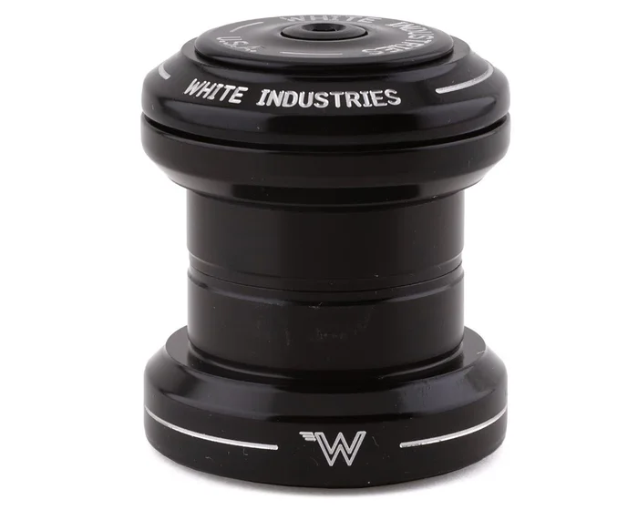 White Industries External Headset (Black) (1-1/8″) (EC34/28.6) (EC34/30)