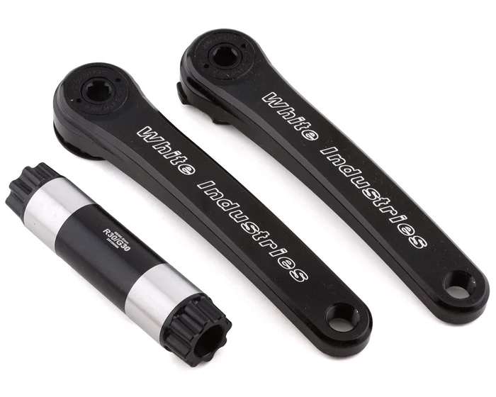 White Industries G30 Gravel Cranks (Black) (30mm Spindle) (170mm)