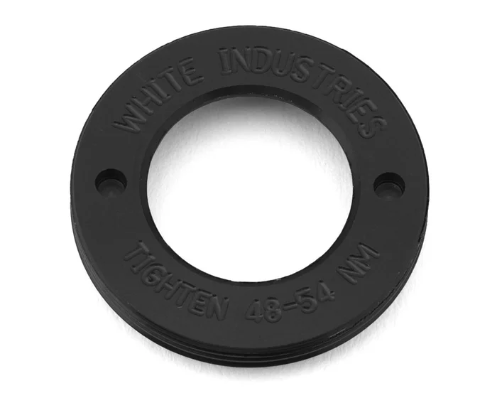 White Industries MR30 Crank Extractor Cap & Bolt Kit (Black/Black)