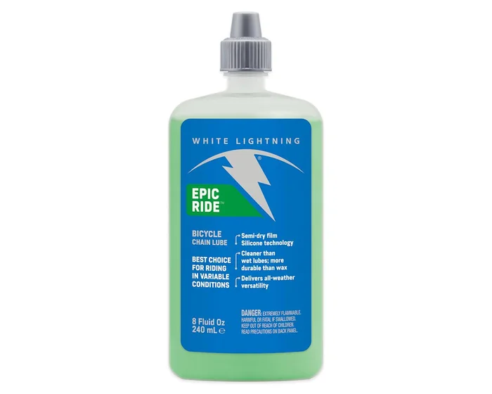 White Lightning Epic Ride Chain Lubricant (Bottle) (8oz)