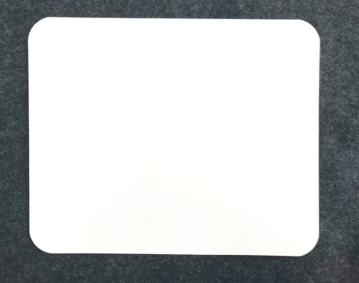 White Stick-On Number Panel