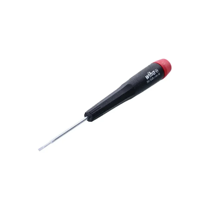 Wiha Tool Precision Slotted Screwdriver, 1.5x40mm