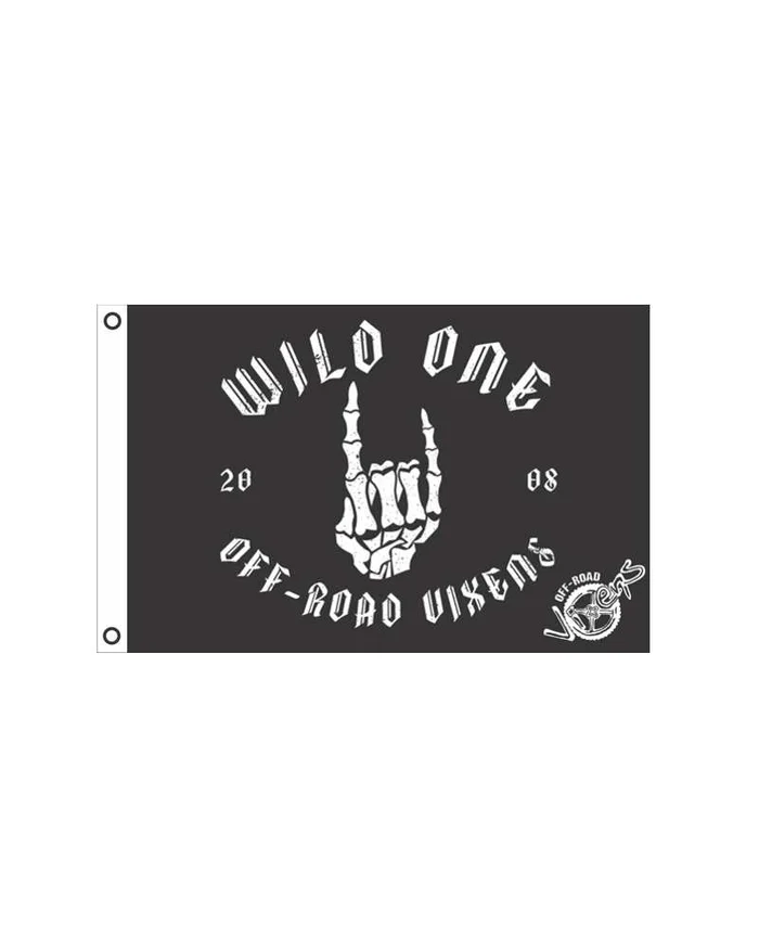 Wild One Flag 2′ x 3′