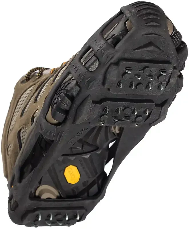 Winter Ice Traction Cleats for Shoes & Boots Stabilicers Walk Medium & XL – Enhanced Grip, Steel Cleats, Secure Fit, Anti-Slip Safety