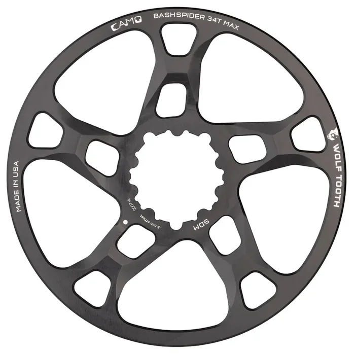 Wolf Tooth CAMO BashSpider for SRAM – M5 Boost, 52mm Chainline, 3mm Offset