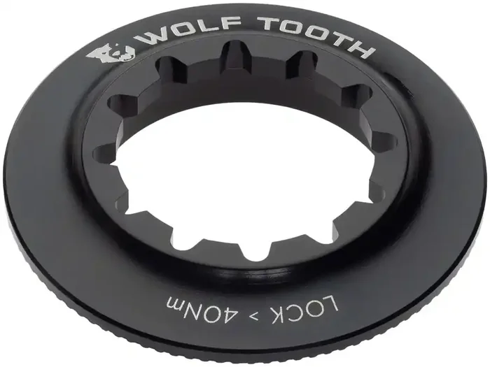 Wolf Tooth Centerlock Rotor Lockrings – 7075-T6 Aluminum, Internal Splined, Multiple Colors, Precision CNC, Lightweight, Motorbike-Grade Performance