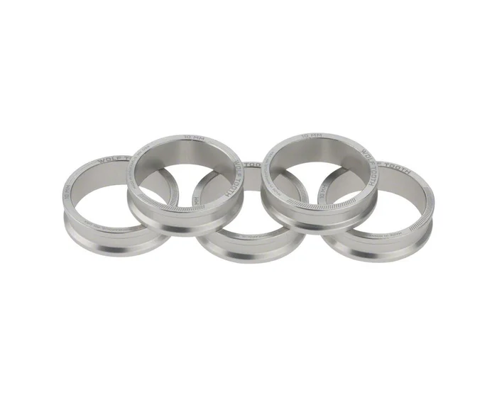 Wolf Tooth Components 1-1/8″ Headset Spacer (Silver) (5) (10mm)