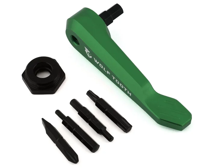Wolf Tooth Components Axle Handle Multi-Tool (Green)