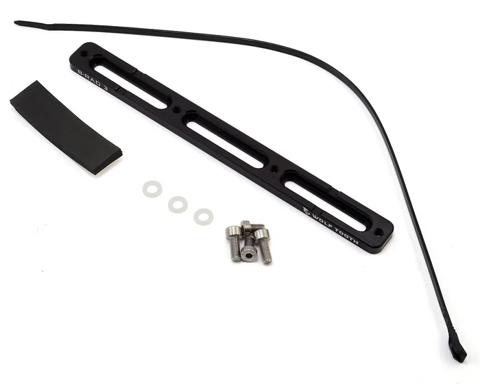 Wolf Tooth Components B-RAD Mounting Bases (Black) (3 Slot)