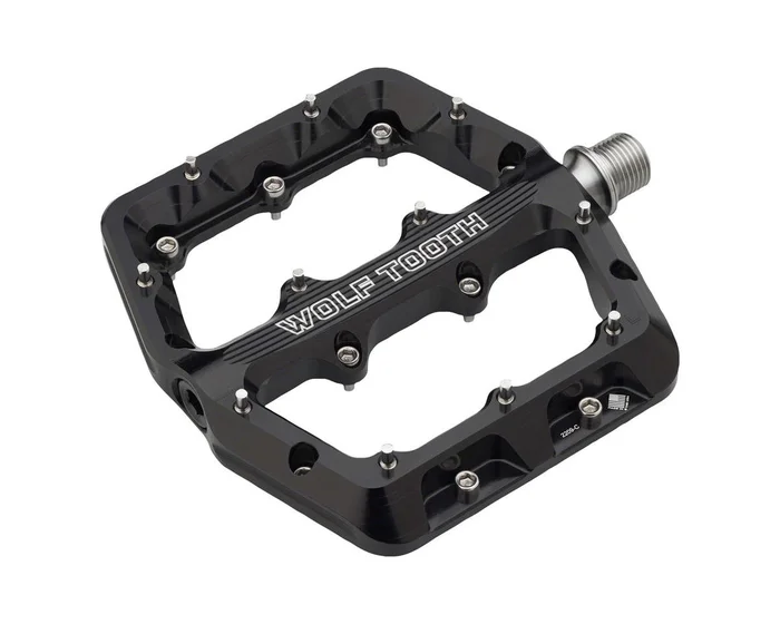 Wolf Tooth Components Waveform Platform Pedals (Black) (L)
