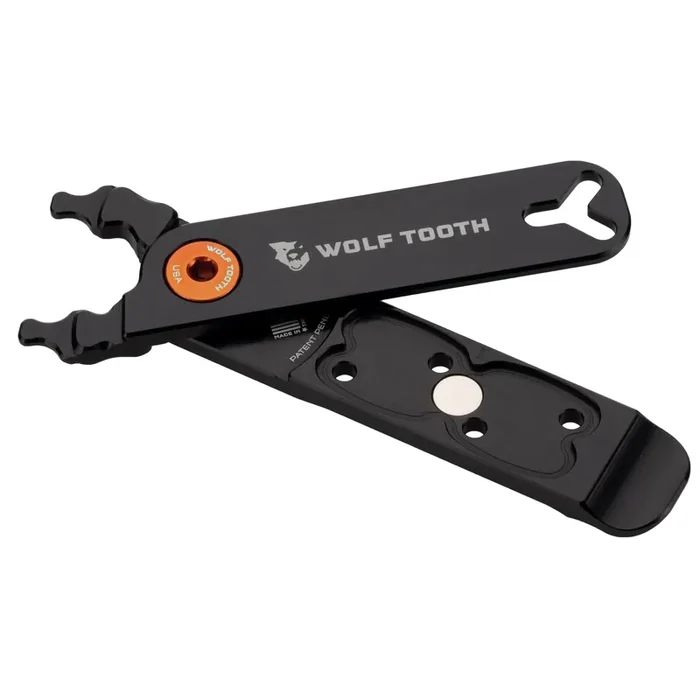 Wolf Tooth Master Link Combo Pliers with Orange Bolt