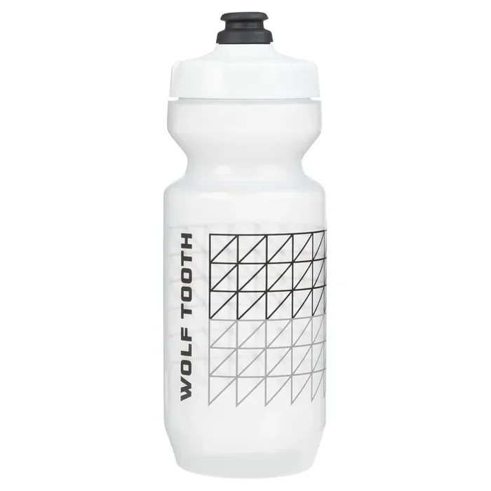 Wolf Tooth Matrix 22 oz Water Bottle – Clear, BPA Free, MoFlo Valve