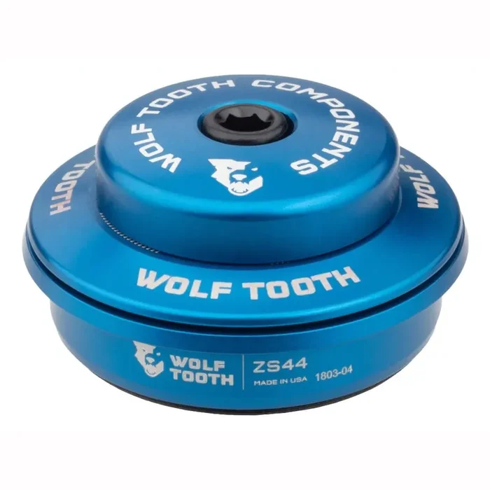 Wolf Tooth Performance Headset – ZS44/28.6 Upper, 6mm Stack, Blue