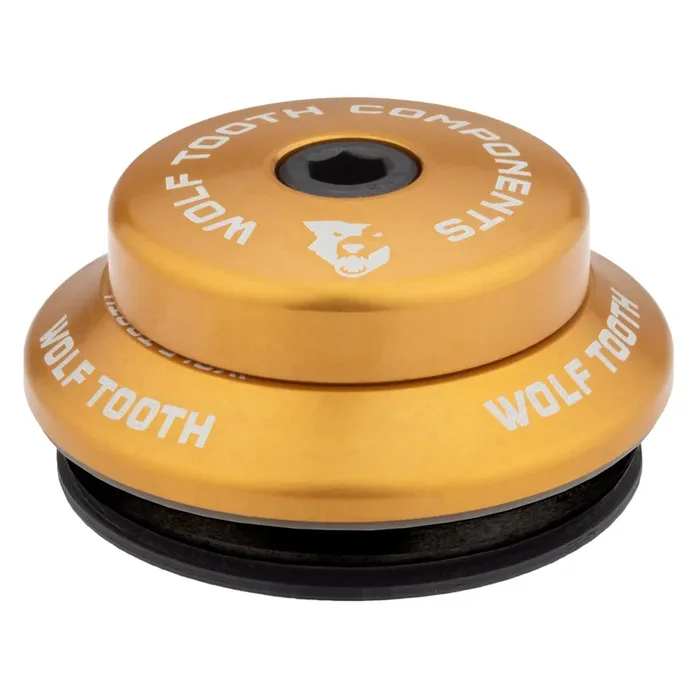 Wolf Tooth Performance IS Headset Integrated Upper IS41/28.6, 7mm Stack, Gold