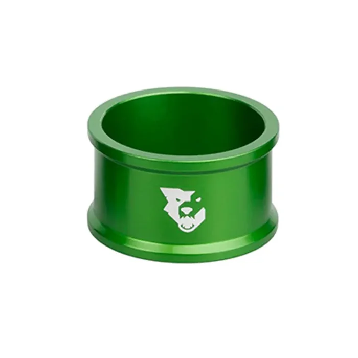 Wolf Tooth Precision Headset Spacers – 1 1/8 steerer, 20mm, 9g, Green
