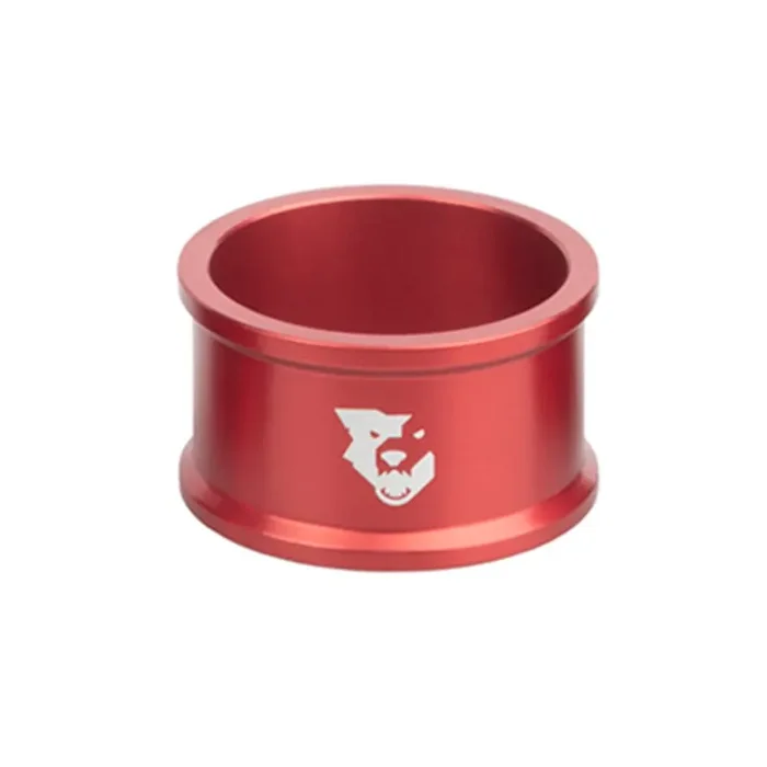 Wolf Tooth Precision Headset Spacers – 1 1/8 steerer, 20mm, 9g, Red