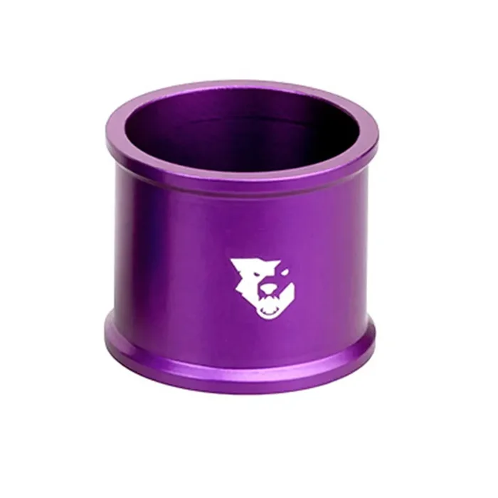 Wolf Tooth Precision Headset Spacers – 1 1/8 steerer, 30mm, 13g, Purple