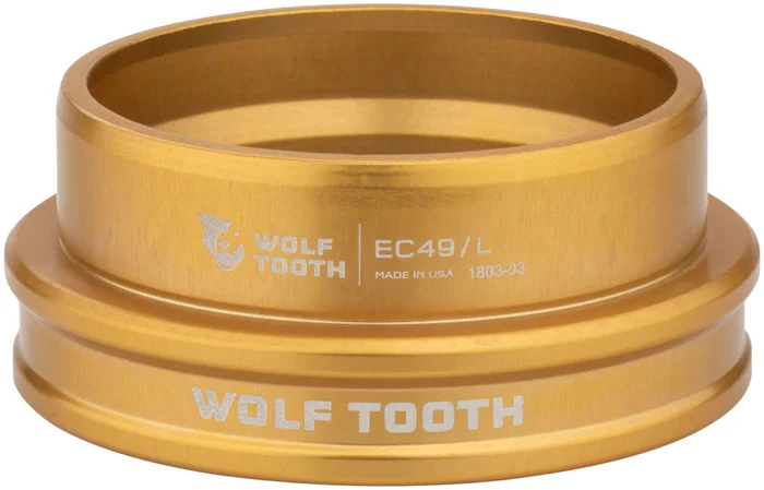 Wolf Tooth Premium Headset – EC49/40 Lower Gold