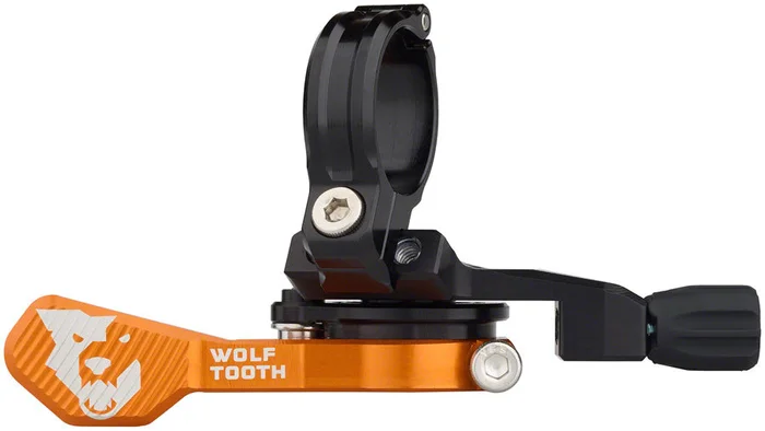 Wolf Tooth ReMote Pro Dropper Post Lever – 22.2mm Clamp Orange