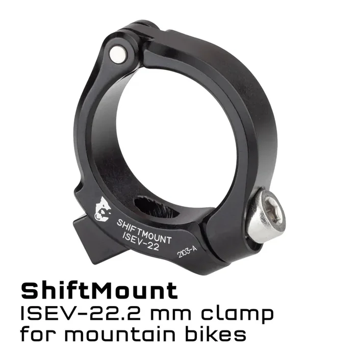 Wolf Tooth ShiftMount Clamp for I-spec EV Shifters – 22.2mm