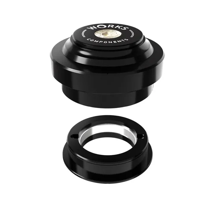 Works Components 1.0 EC44-ZS44 Angleset-1 1/8″, Angle Headset, 1.0°, 110-119mm, EC44/28.6 ZS44/30, ZS, External