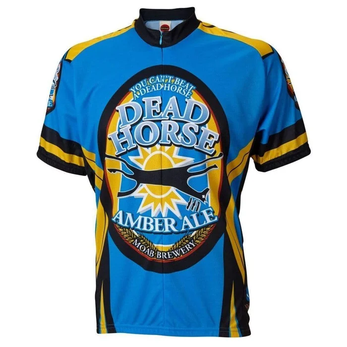 World Jerseys Men’s Dead Horse Ale Road Bike Jersey