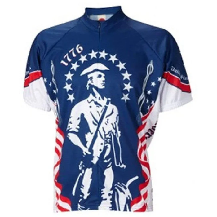 World Jerseys Men’s Minute Men Road Bike Jersey