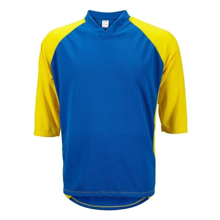 World Jerseys Men’s Mountain Bike Jersey – Blue/Yellow