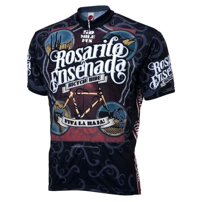 World Jerseys Men’s Rosarito Viva la Baja Road Bike Jersey