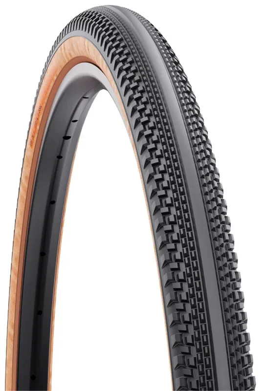 WTB Gravel Tire Vulpine S – 700 x 40, TCS Tubeless, Folding, Black/Tan, Light/Fast Rolling, Dual DNA, SG W010-1061
