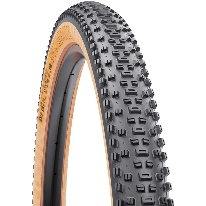 WTB Ranger Mountain Bike Tire – 29 x 2.4, TCS Tubeless, Black/Tan, Light/Fast Rolling, Dual DNA, SG2