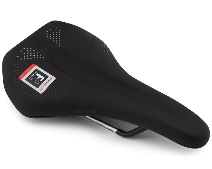 WTB Rocket Fusion Form Saddle (Black) (Titanium) (Medium) (145mm)