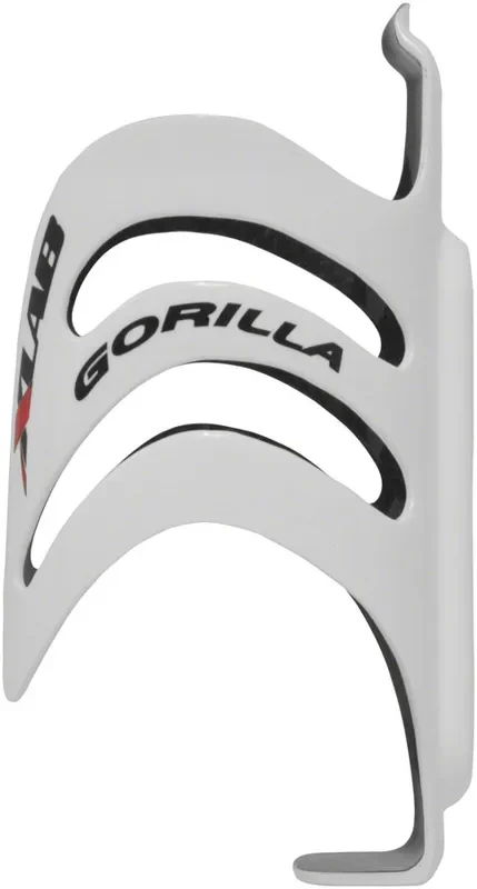 XLAB Gorilla HG Water Bottle Cage, White/Black Aero Triathalon Bicycle Parts