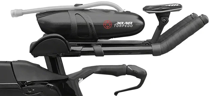 XLAB Torpedo Versa Slim Aerodynamic Direct-Mount Hydration System, Black Color