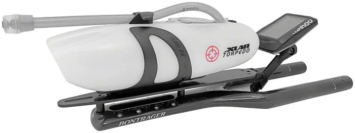 XLAB Torpedo Versa Slim Aerodynamic Direct-Mount Hydration System, Clear Color