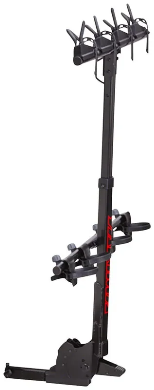 Yakima Hangover Hitch Bike Racks – Heavy-Duty Steel Vertical Bike Carriers for 4 & 6 Bikes, 2″ Hitch, Tilt-Accessible, Secure & Space-Saving