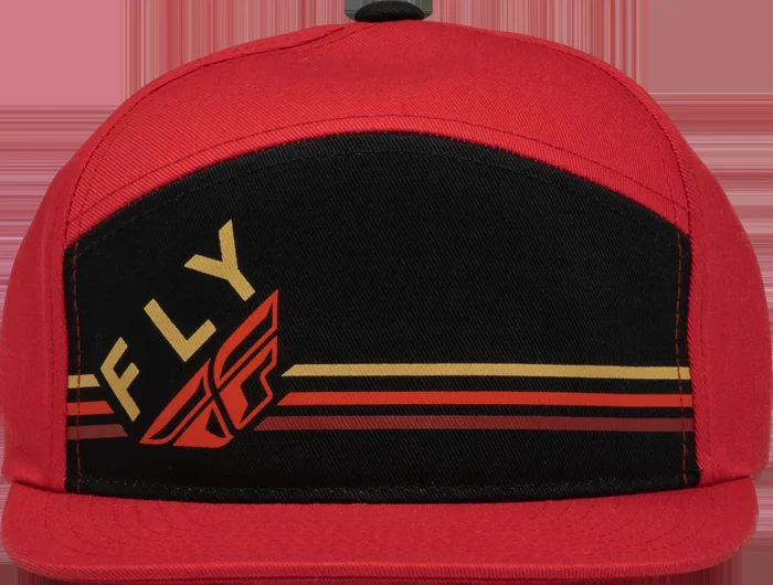 Youth Fly Track Hat Black/Red
