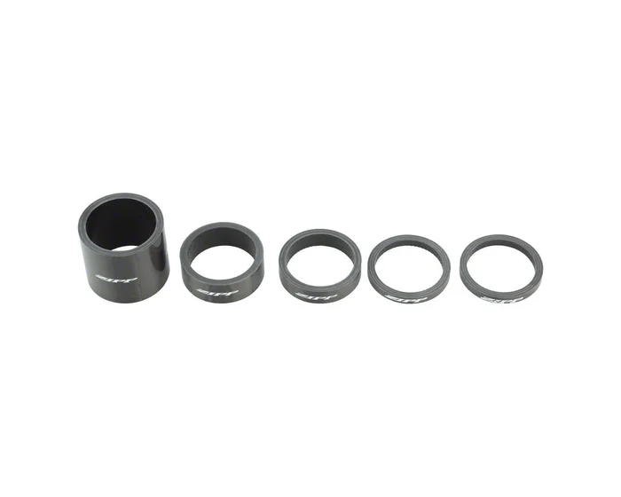 Zipp 1-1/8″ UD Carbon Headset Spacer Set (4, 8, 12, and 30mm)