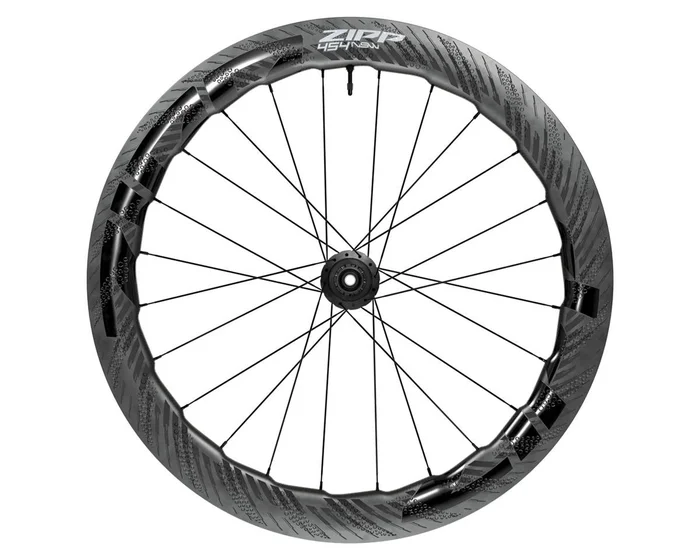 Zipp 454 NSW Carbon Disc Brake Wheel (C1) (Black) (Shimano HG 11/12) (Rear) (12 x 142mm) (700c) (Centerlock) (Tubeless)