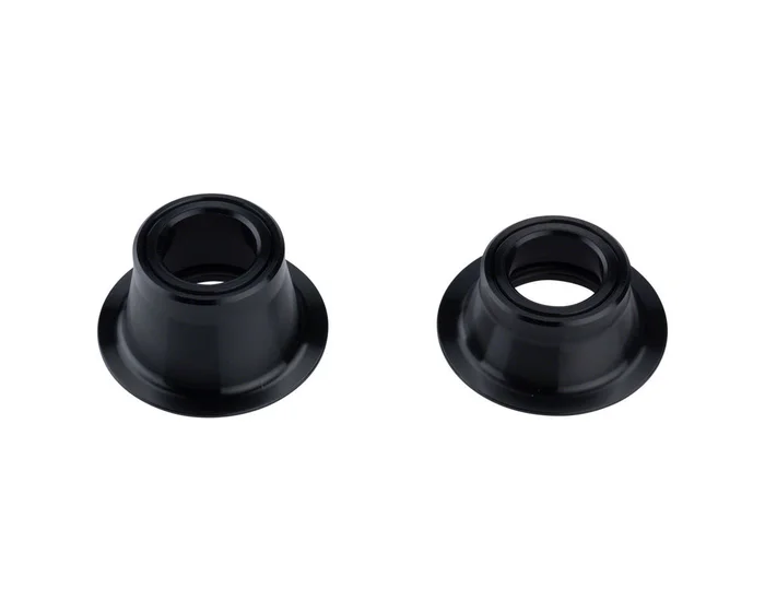 Zipp 76 Front Hub End Cap Set (Black) (12 x 100mm) (Thru-Axle) (Centerlock Disc)