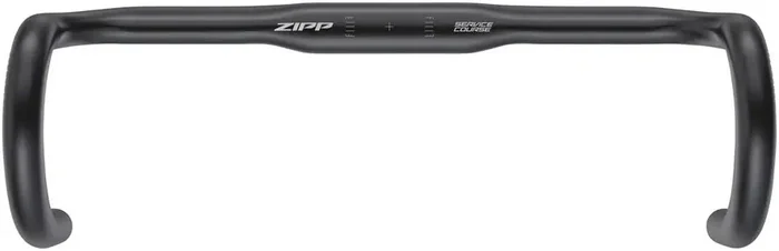 Zipp Service Course 80 Ergo Drop Handlebar 31.8mm 38cm Bead Blast Black Aluminum